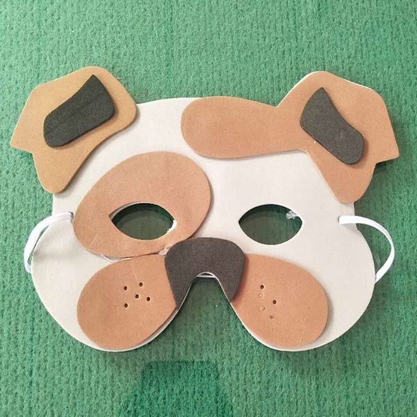 

m5olc kindergarten teaching supplies and and children's mask stage performance role playing animal kindergarten teaching supplies props