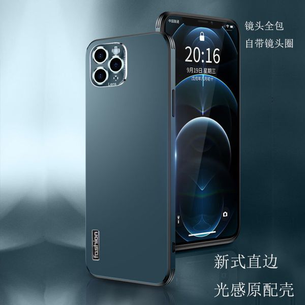 

suitable for vip 12 case 12 11 pro max protective case fine hole metal lens frosted case