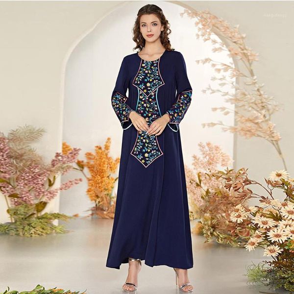 

abaya dubai kaftan turkey muslim dress islam plus size clothing dresses abayas for women robe femme musulmane vestidos largos1, Red