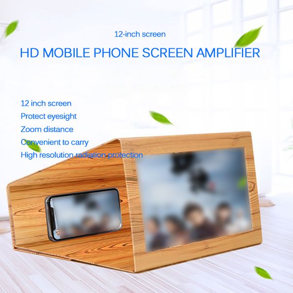 

foldable 12 inch hd 3d screen movie amplifier mobile phone magnifier holder for iphone huawei xiaomi