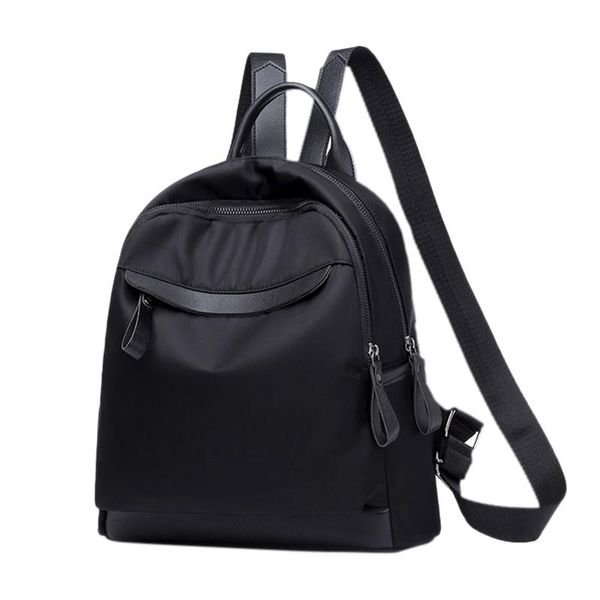 

ljl-small fashion backpacks for women daypack waterproof nylon rucksack girls school bag