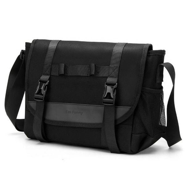 

new high capacity messenger bags sports shoulder bags solid color waterproof oxford cloth crossbody jkm89