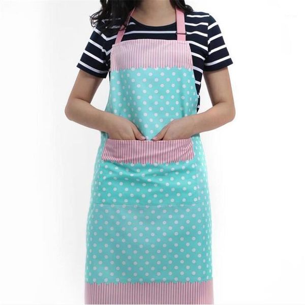 

aprons polyester cotton cooking apron for the kitchen coffee shops and flower work cleaning woman 3 color1