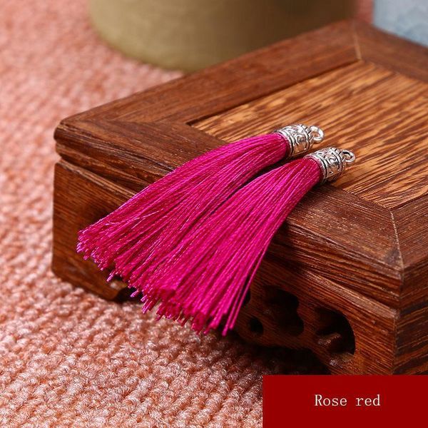 

30pcs mini metal cap tassel jewelry curtain garments decorative accessories diy key cell phone bag fringe trim tassels pendant h jllhit