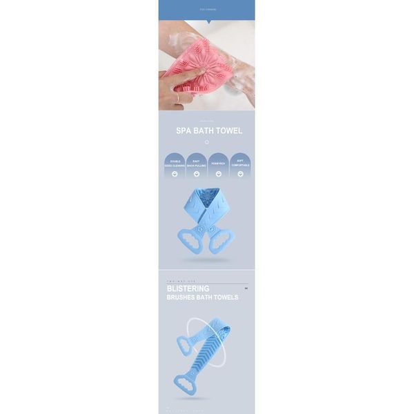 

magic sile brushes bath towels rubbing back mud peeling body mas shower extended scrubber skin clean shower jllbca