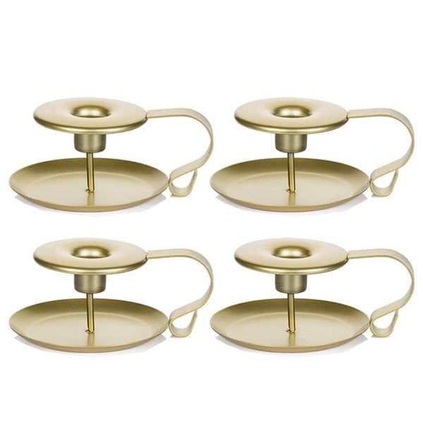 

4 pieces of cone candle holder candle holder, suitable for wedding party, christmas, restaurant decoration