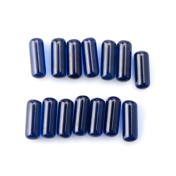 Mais recente Pills Sapphire 6mm * 15mm Terp Pérolas Insert Para Terp Slurp Quartz Banger Nails copo de água Bongos Dab Rigs Acessórios fumar