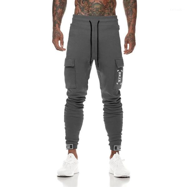 

running pants men's jogging 2021 arrival men sprot casual training leggings slim fitness pants1, Black;blue