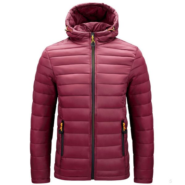 

men's winter warm outdoor down jacket fashion r76nab, Black