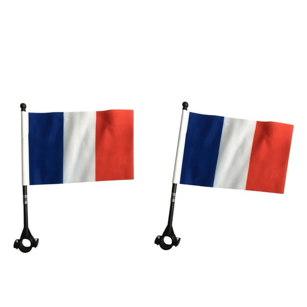 

2x flag handlebar flag banner safety sign for scooter flag