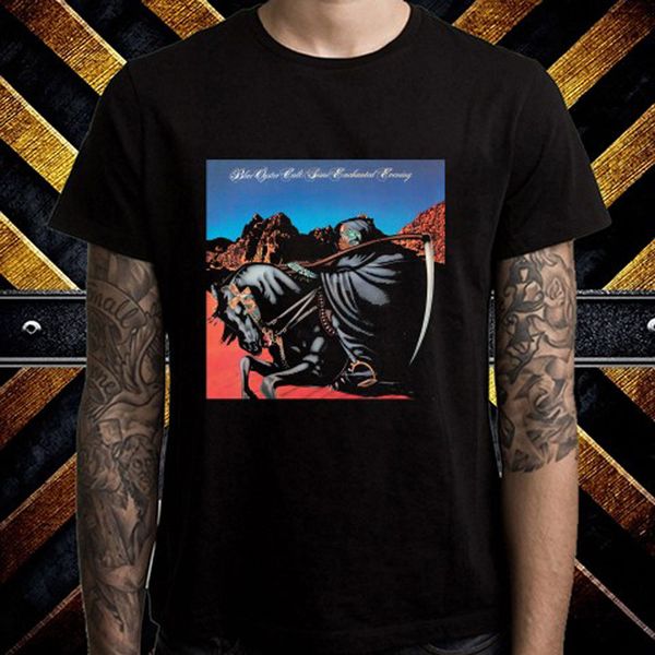 

blue oyster cult some enchanted evening mens black t-shirt size s-3xl men summer short sleeves t shirt sport hooded sweatshirt hoodie