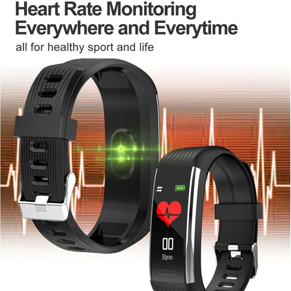 

men's women's sports watch, smart wristband pedometer, android and ios waterp