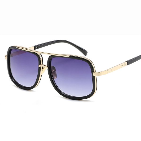 

new european american personality fashion sunglasses men women retro anti ultraviolet sun glasses plain glass spectacles, White;black