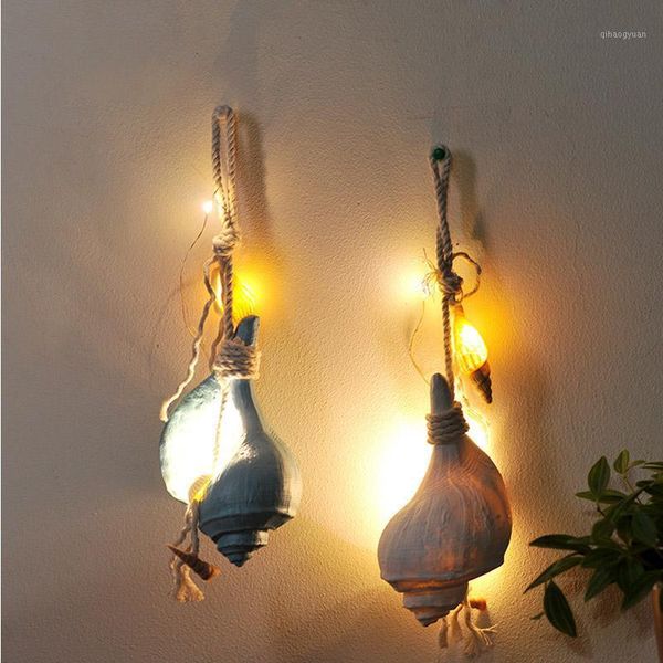 

mediterranean style conch pendant beach party decoration ornaments marine series resin creative small gifts home decoration1