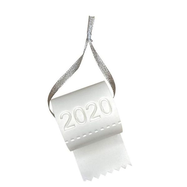 

new 2020 christmas ornament toilet paper christmas tree decoration pendant toilet paper decoration hanging d jllfpk yummy_shop