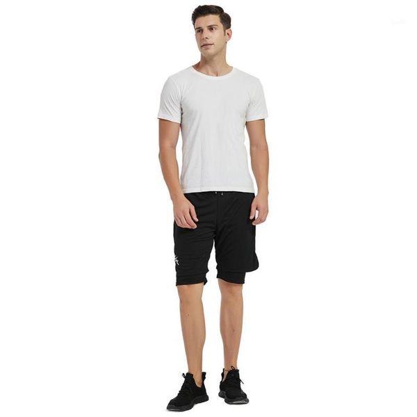 

men's quick drying running shorts sportswear1, Black;blue