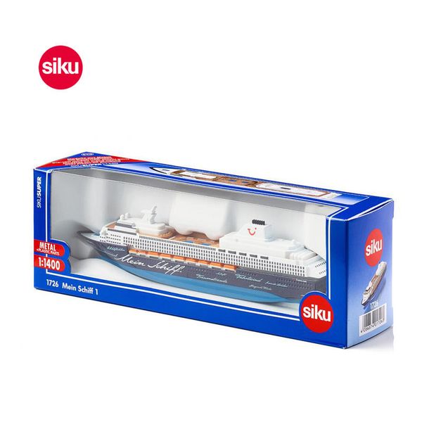 

siku 1726 toy/diecast model/1:1400 scale/mein schiff 1 luxury cruise civilian ship/for children's gift/educational collection