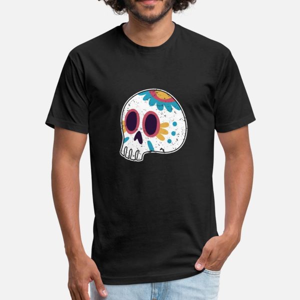 

dia de muertos flower skull colorful funny gift t shirt classic street sports tracksuit hoodie sweatshirt