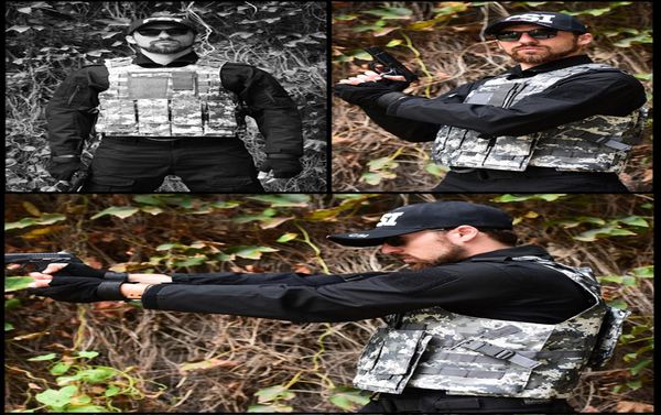 

hiking airsoft военные охотничьи жилеты тактический жилет молла боевая нападение анаторгии тактический жилет 6 цветов открытая одежда wmtquj