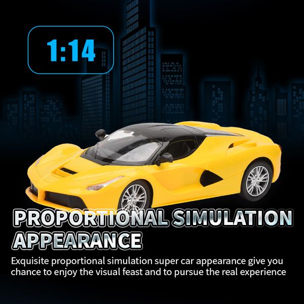 

4 wd kid fun remote control racing car super cool sports car model remote control sports car toy kid xmas gift