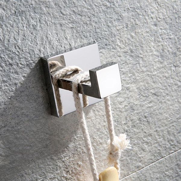 

matte towel hook stainless steel bathroom rustproof clothes towel coat hook toilet kitchen wall clothes hanger bdf99