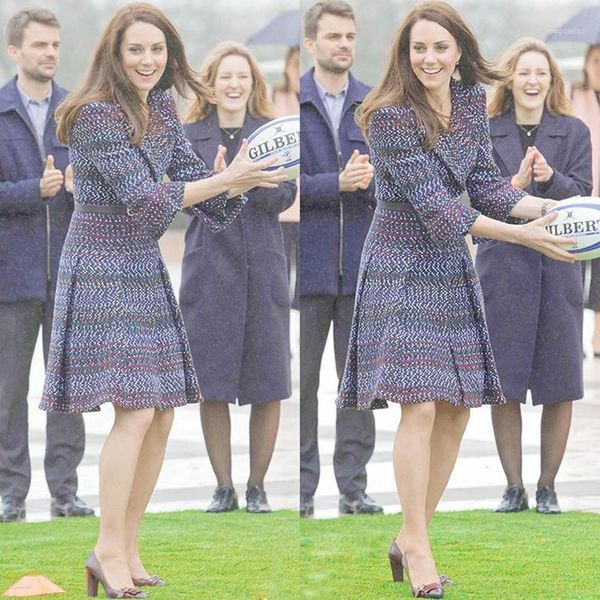 

new women kate princess coat fashion turn-down collar long sleeve coat1, Tan;black