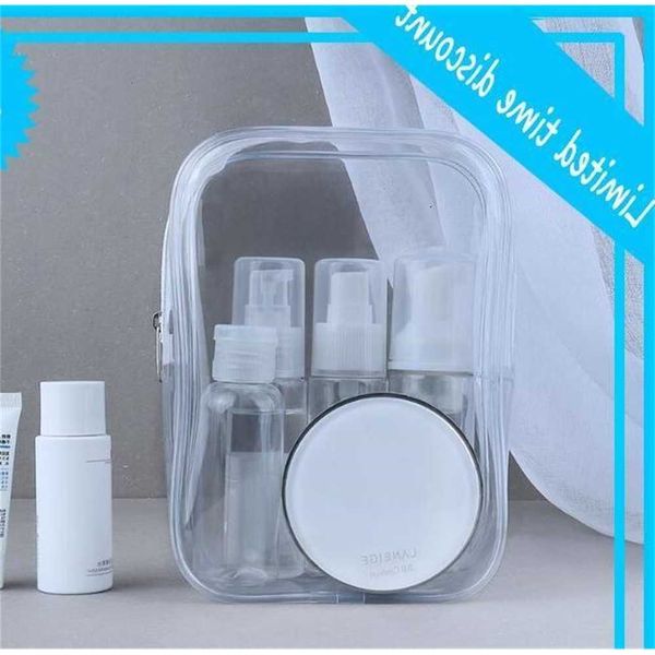

10pcs women pvc transparent waterproof travel cosmetic bag size 12*4.5*15.5