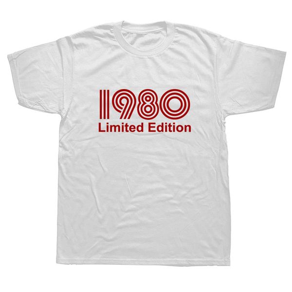 

limited edition 1980 смешные graphic t shirt лето стиль мода короткие рукава крупногабаритные streetwear футболки спорт толстовка с капюшоно