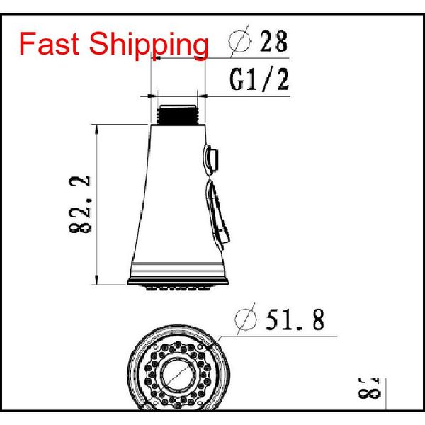 

kitchen sink faucet pull head accessories horn button switch can pause water-sa qylunu bdesports