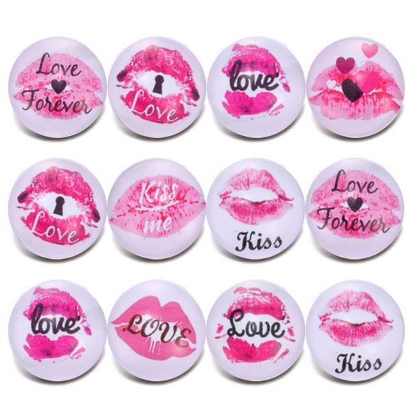 

10pcs/lot new mixed snap jewelry ladybug theme glass charms 18mm snap button jewelry for 18mm snaps bracel jllcex