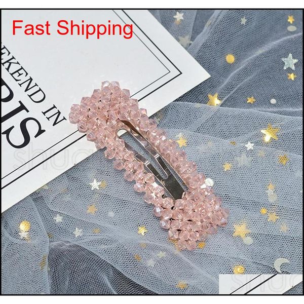 

girl crystal hair pins fashion women side hair grips lady hairs jewelry party children princess hair jlloev bdegarden, Golden;silver