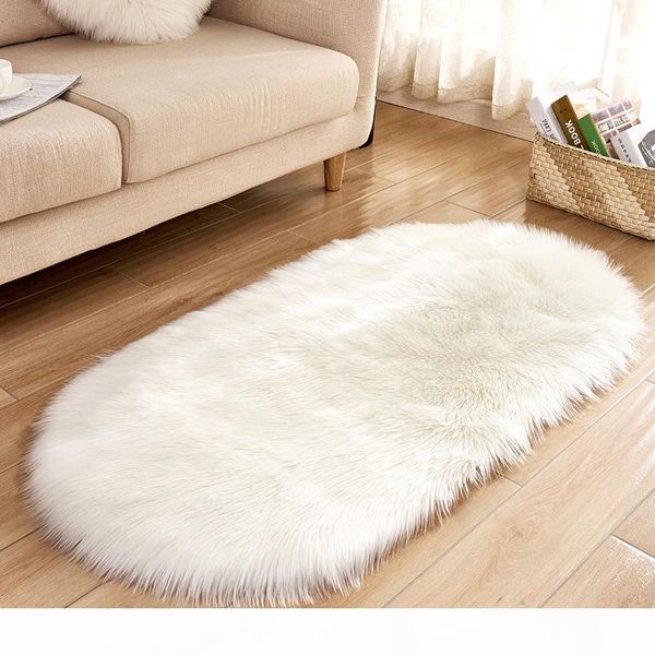 

80*180cm oval gray rose white heart shaped faux fur rugs and carpets for home living room bedroom fluffy mat super shaggy plush