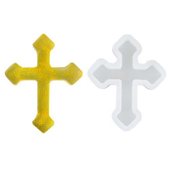 

11 форм крестные смолы формы для ювелирных подвесок для подвесок для литейных форм для литейных пресс-форм для diy глиняной эпоксидной смоло, Black