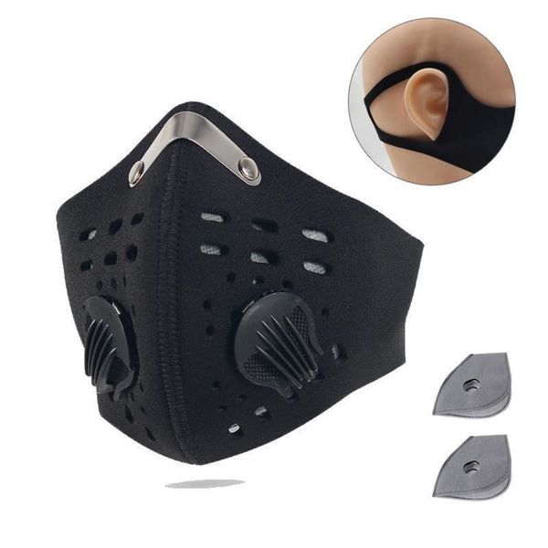 

factoryvr35carbon cycling with activated face pm2.5 anti-pollution protective dust sport running training r ib0i