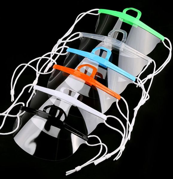 

transparent catering mask food protection clear plastic splash safety transparent protective chef kitchen mask mouth wmtyln yyysports, Black