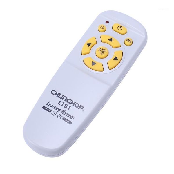 

chunghop 1pcs l181 combinational universal remote controller mini learning remote control for tv/sat/dvd/cbl/dvb-t/aux copy1