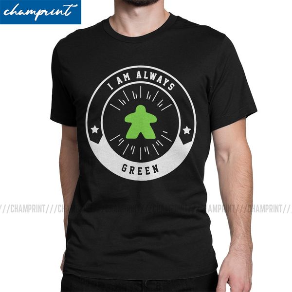 

i am always green meeple board games and meeples addict for novelty settlers of catan tee big size hooded sweatshirt hoodie men t shirt