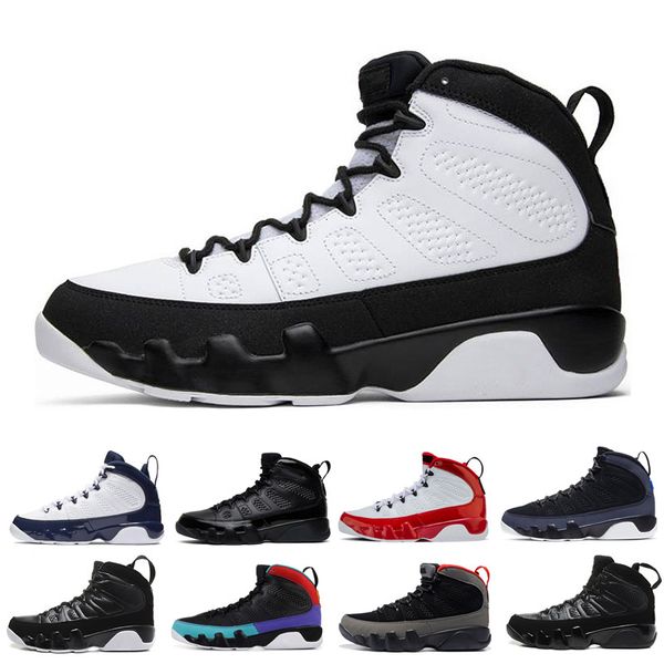 

9 9s men shoes og space jam white racer blue gym red mens new arrival outdoor breathable sneakers trainers shoes 7-13