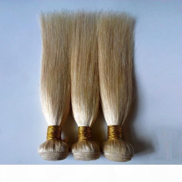 

brazilian virgin human hair silky straight weaves new golden 613# indian remy hair bundles 3pcs peruvian malaysian brazilian hair weaves, Black