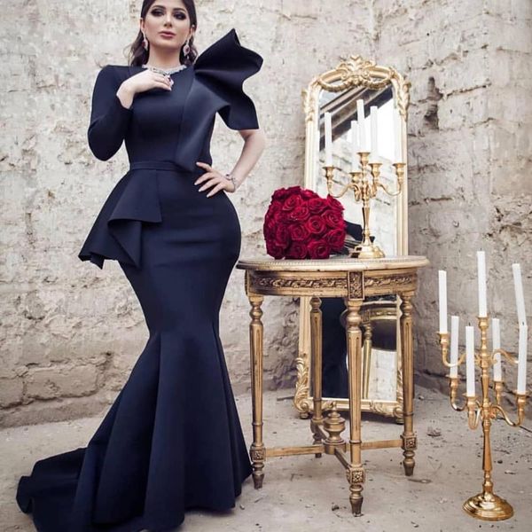 

prom evening mermaid dress formal cocktail celebrity, Black