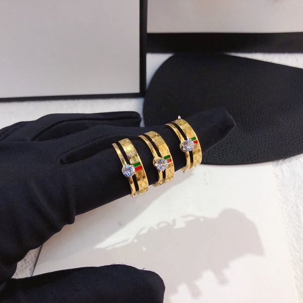 

love screw ring luxury designer jewelry women titanium steel alloy gold-plated gold silver mens rings classic rose never fade