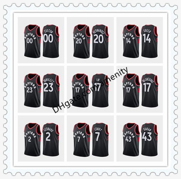 

raptors toronto siakam 7 lowry 9 ibaka 10 derozan 2 leonard basketball jerseys pascal kyle demar kawhi black statement jersey