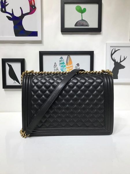 

2020 luxury classic women's plaid caviar genuine leather shoulder bag fashionable brand caviar leather shoulder bag