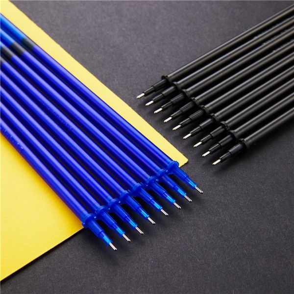 

10 PCS/lot 0.5mm Erasable Gel Pen Refill Set for Writing Student Gel Pens Office School Stationary Supplies 040200