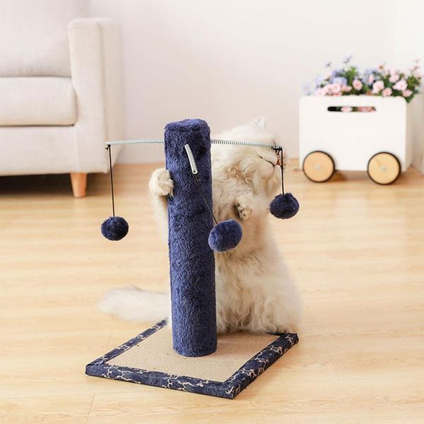 

cat furniture & scratchers wooden shelves house scratching mat tower post climbing gatos rascador climber jj60mzp1