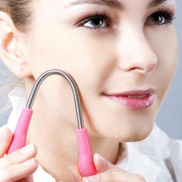 

face facial hair spring remover stick removal threading beauty tool epilator #1070