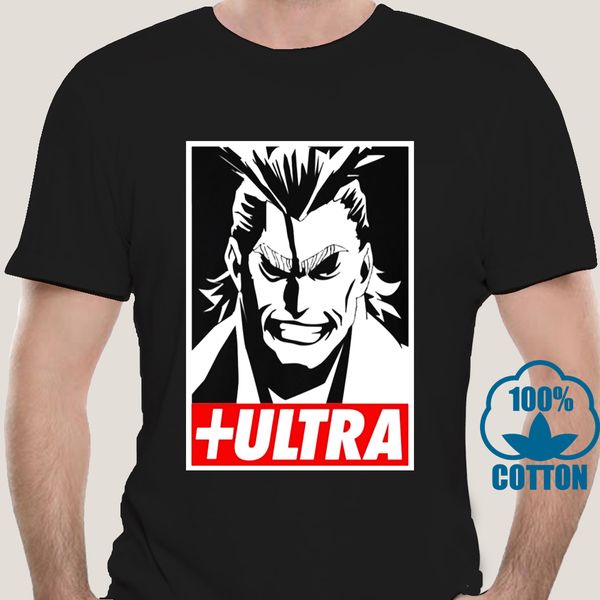 

3631a black navy color plus ultra all might t-shirt my heroes academia shirt s 3xl apparel casual tee shirt sport hooded sweatshirt hoodie