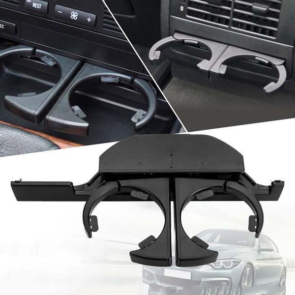 

автомобильная приборная монтированная консольная чашка для чашки переднего правого / левого убирающегося держателя напитков для bmw e39 проф