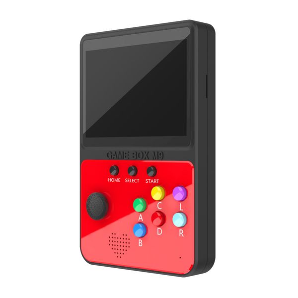 Handheld-Game-Spieler Joystick 16-Bit-TF-Karte kann erweitert werden 3.0 Farbbildschirm HD Retro Mini-Videospielkonsolen Box M9