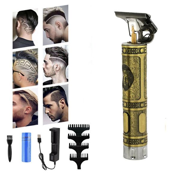 

электрический usb аккумуляторной pro cordless закрыть режущий t-blade триммер для мужчин деталь beard бритвы парикмахерского подкладочного к